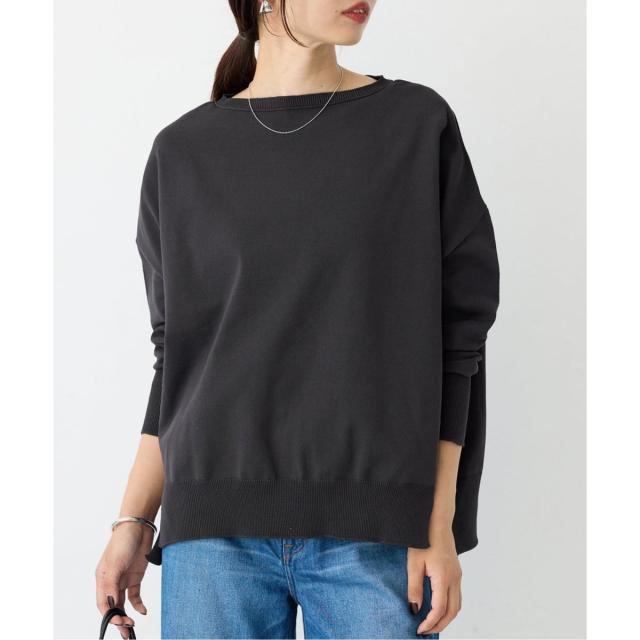 イエナ（IENA）/《WEB限定/追加2》コットンストレッチ NEO2 ワイド長袖プルオーバー
