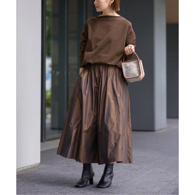 イエナ（IENA）/《WEB限定/追加2》コットンストレッチ NEO2 ワイド長袖プルオーバー