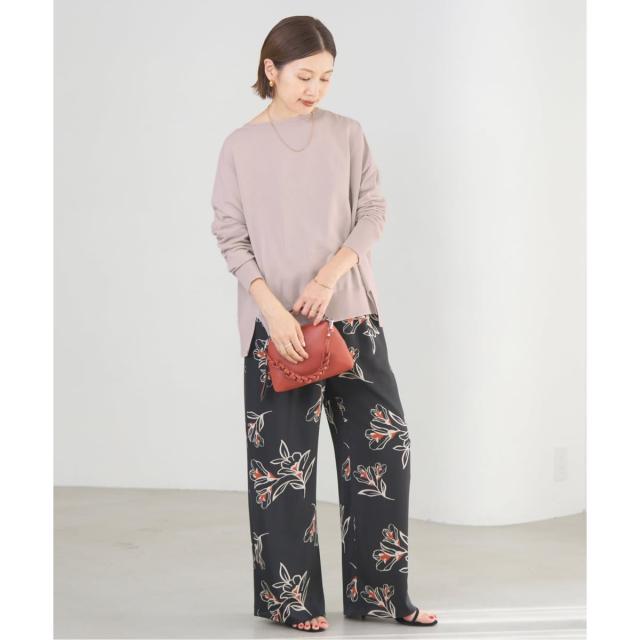 イエナ（IENA）/《WEB限定/追加2》コットンストレッチ NEO2 ワイド長袖プルオーバー