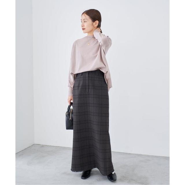 イエナ（IENA）/《WEB限定/追加2》コットンストレッチ NEO2 ワイド長袖プルオーバー