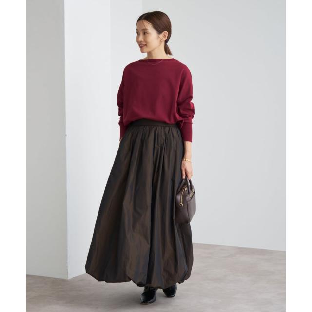 イエナ（IENA）/《WEB限定/追加2》コットンストレッチ NEO2 ワイド長袖プルオーバー