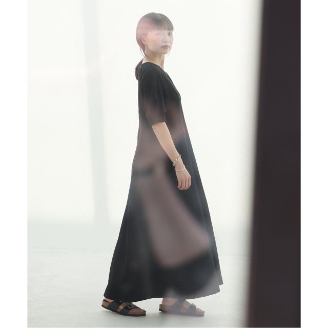 イエナ（IENA）/《追加》B． サッカーVネックワンピース