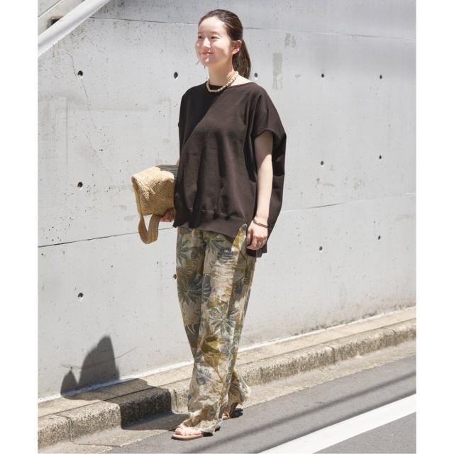 イエナ（IENA）/《追加6》 コットンストレッチ NEOワイドクループルオーバー