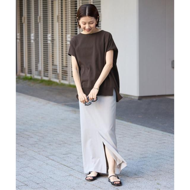 イエナ（IENA）/《追加6》 コットンストレッチ NEOワイドクループルオーバー