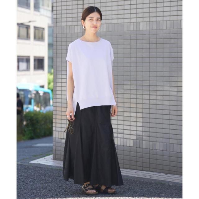 イエナ（IENA）/《追加6》 コットンストレッチ NEOワイドクループルオーバー