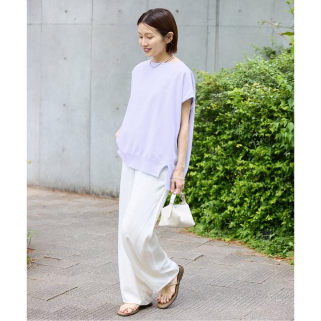 イエナ（IENA）/《追加6》 コットンストレッチ NEOワイドクループルオーバー