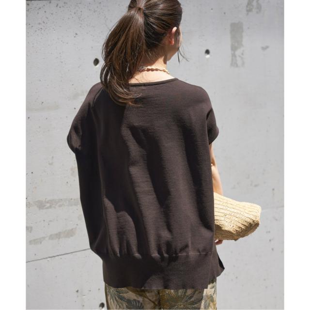 イエナ（IENA）/《追加6》 コットンストレッチ NEOワイドクループルオーバー