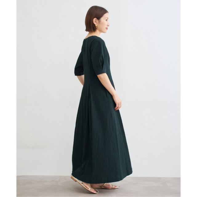 B. サッカーVネックワンピース　美品 B. サッカーVネックワンピース（ワンピース）｜IENA（イエナ）の