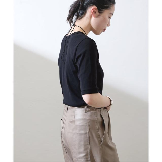 IENA イエナ　コットンフライスハーフスリーブプルオーバー 追加2》コットンフライスハーフスリーブプルオーバー（Tシャツ