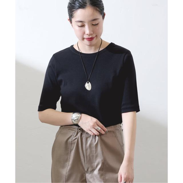 IENA イエナ　コットンフライスハーフスリーブプルオーバー 追加2》コットンフライスハーフスリーブプルオーバー（Tシャツ