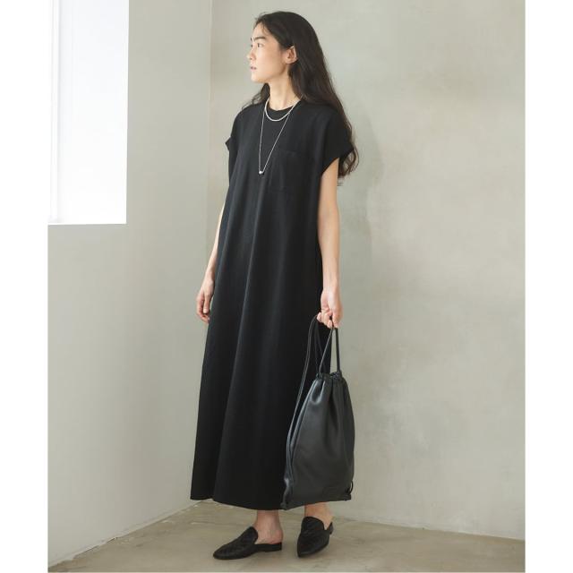 イエナ（IENA）/《追加》BLACK ポケットTドレス