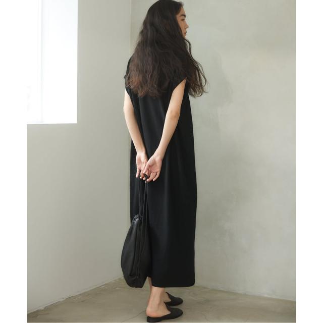 イエナ（IENA）/《追加》BLACK ポケットTドレス
