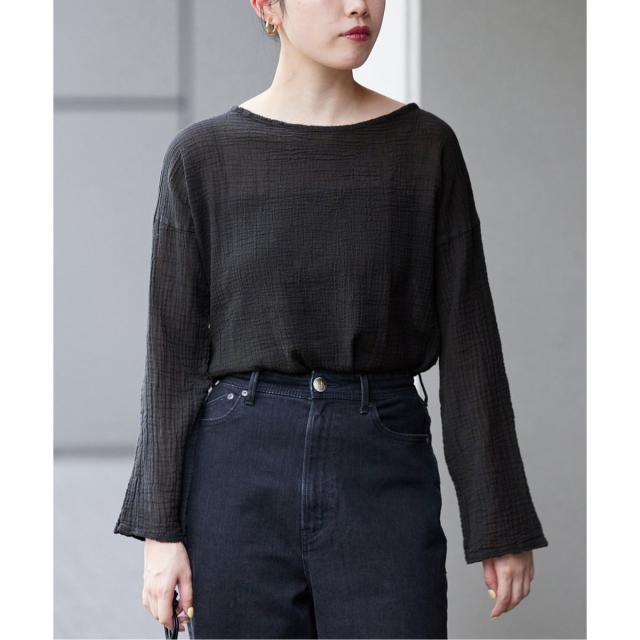 イエナ（IENA）/《追加》LES ATELIERS FRANCAIS DE CONFECTION ロングスリーブトップ