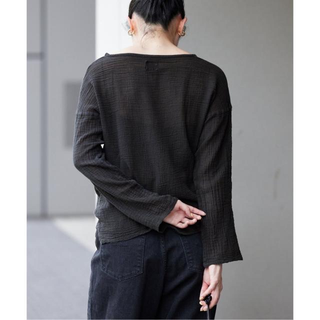 イエナ（IENA）/《追加》LES ATELIERS FRANCAIS DE CONFECTION ロングスリーブトップ