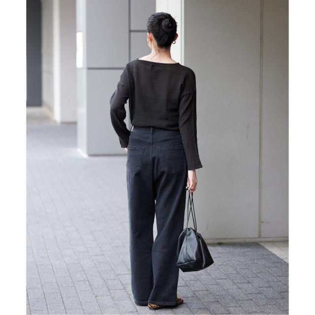 イエナ（IENA）/《追加》LES ATELIERS FRANCAIS DE CONFECTION ロングスリーブトップ