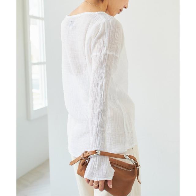 イエナ（IENA）/《追加》LES ATELIERS FRANCAIS DE CONFECTION ロングスリーブトップ
