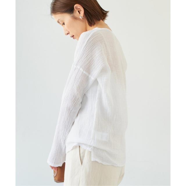 イエナ（IENA）/《追加》LES ATELIERS FRANCAIS DE CONFECTION ロングスリーブトップ