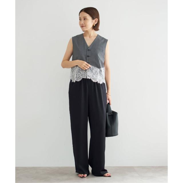 イエナ（IENA）/《WEB限定/追加》サテンリラックスパンツ