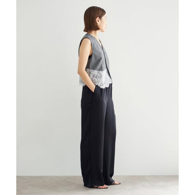 イエナ（IENA）/《WEB限定/追加》サテンリラックスパンツ