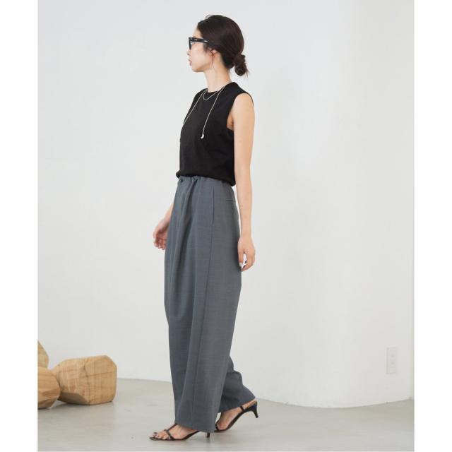 洗える】オーガンジー切替ブラウス／ラ・クープ（LACOUPE） ラ・クープ