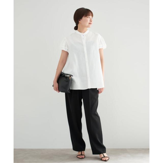 IENA パフスリーブ半袖ブラウス イエナ（IENA）/パフスリーブ半袖ブラウス