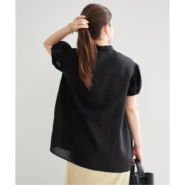 イエナ（IENA）/パフスリーブ半袖ブラウス