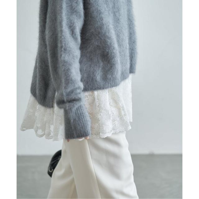 イエナ（IENA）/フラワーレース ペプラムブラウスの通販はau PAY