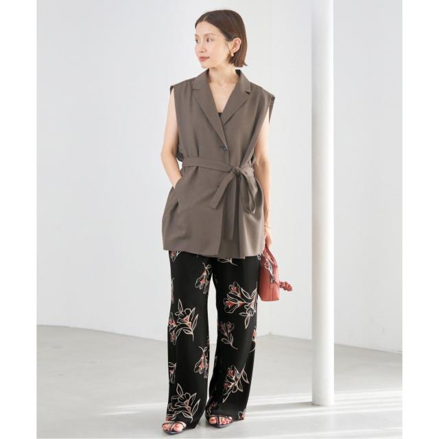 IENA 2017SS フラワー パジャマ パンツ 34 ブラック イエナ IENAのフリマアイテム一覧