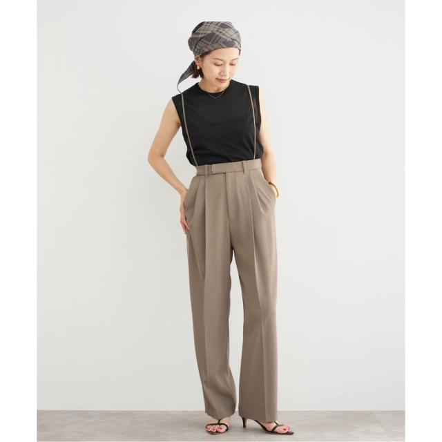 イエナ（IENA）/《追加5》サスペンダーツイルパンツ