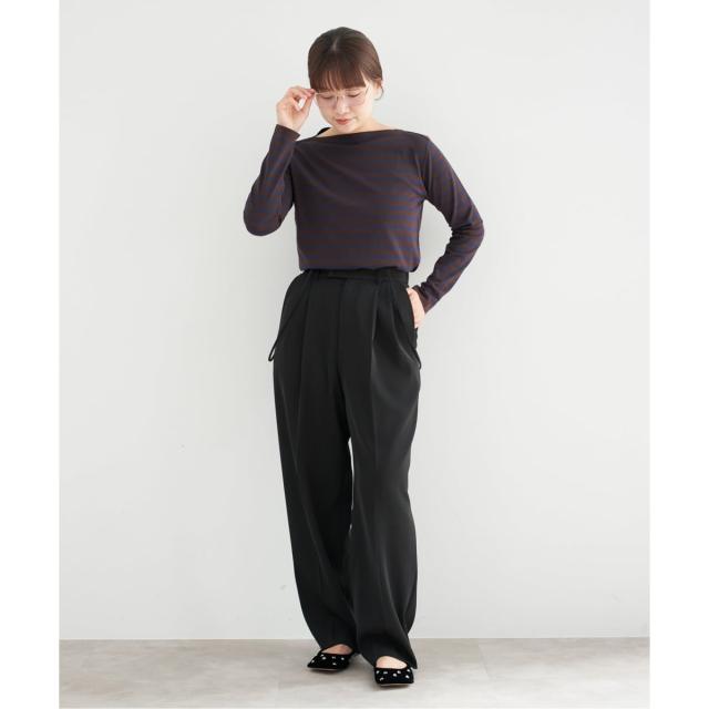 イエナ（IENA）/《追加5》サスペンダーツイルパンツ