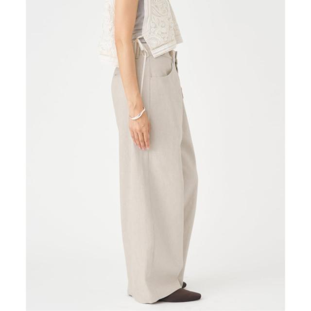 イエナ（IENA）/リネンコンサスペンダーワーカーズスラックスの通販は