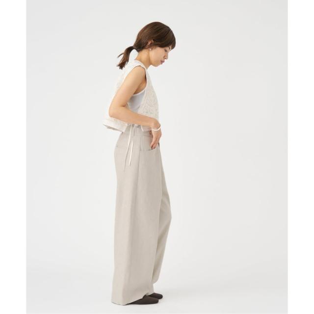 イエナ（IENA）/リネンコンサスペンダーワーカーズスラックスの通販は