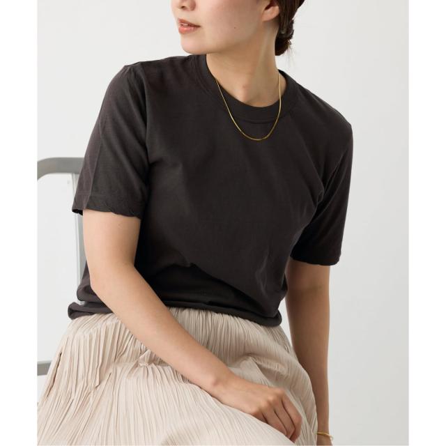 イエナ（IENA）/《追加》ATON/エイトン 別注 FRESCA SINGLE JERSEY Tシャツ