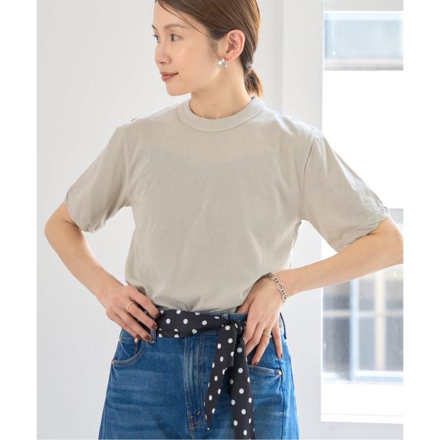 イエナ（IENA）/《追加》ATON/エイトン 別注 FRESCA SINGLE JERSEY Tシャツ