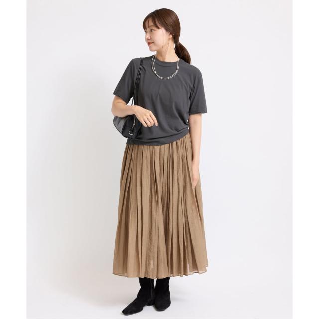 イエナ（IENA）/《追加》ATON/エイトン 別注 FRESCA SINGLE JERSEY Tシャツ