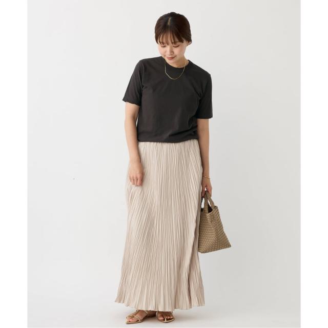 イエナ（IENA）/《追加》ATON/エイトン 別注 FRESCA SINGLE JERSEY Tシャツ