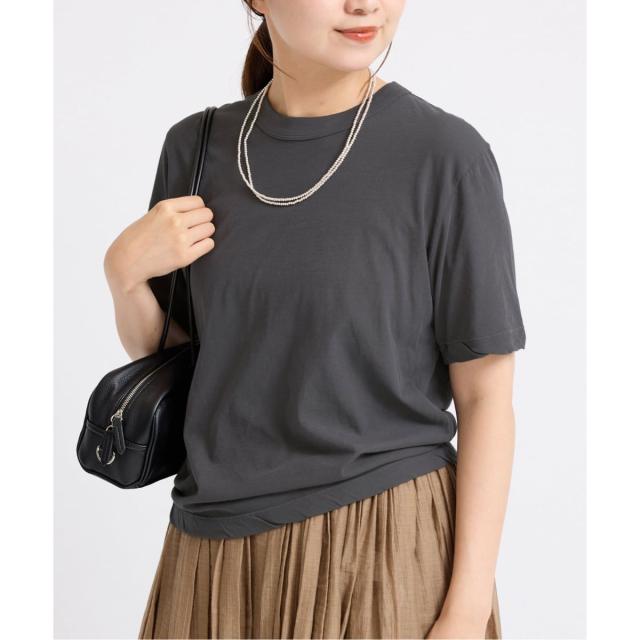 イエナ（IENA）/《追加》ATON/エイトン 別注 FRESCA SINGLE JERSEY Tシャツ