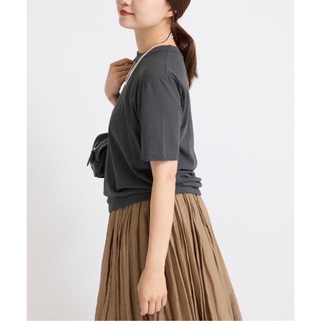 イエナ（IENA）/《追加》ATON/エイトン 別注 FRESCA SINGLE JERSEY Tシャツ