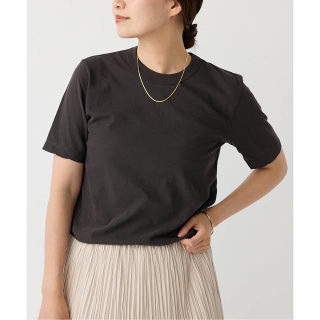 イエナ（IENA）/《追加》ATON/エイトン 別注 FRESCA SINGLE JERSEY Tシャツ