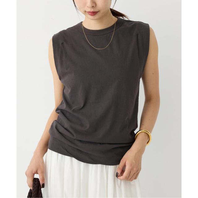 イエナ（IENA）/《追加》ATON/エイトン FRESCA SINGLE JERSEY ノースリーブ