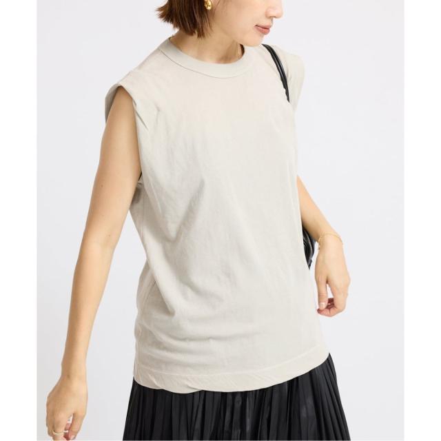 イエナ（IENA）/《追加》ATON/エイトン FRESCA SINGLE JERSEY ノースリーブ