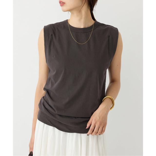 イエナ（IENA）/《追加》ATON/エイトン FRESCA SINGLE JERSEY ノースリーブ