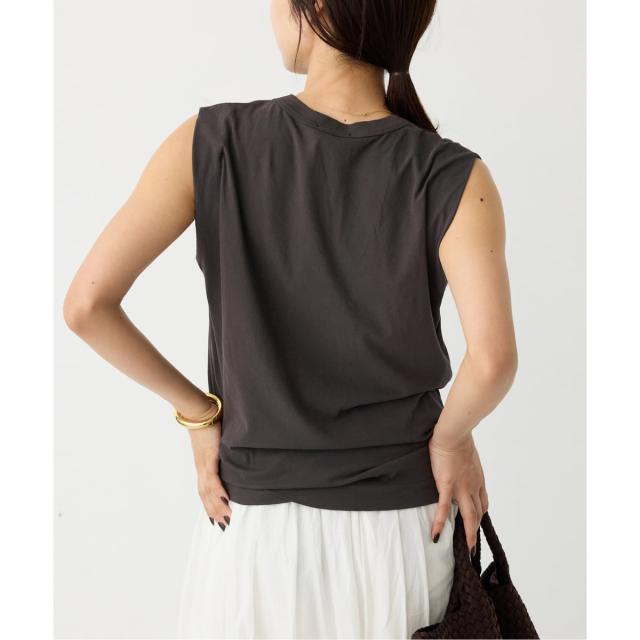 イエナ（IENA）/《追加》ATON/エイトン FRESCA SINGLE JERSEY ノースリーブ