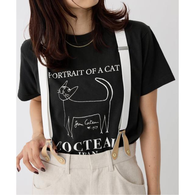イエナ（IENA）/THE CULTURE CODE × Jean Cocteau 別注 CAT Tシャツ