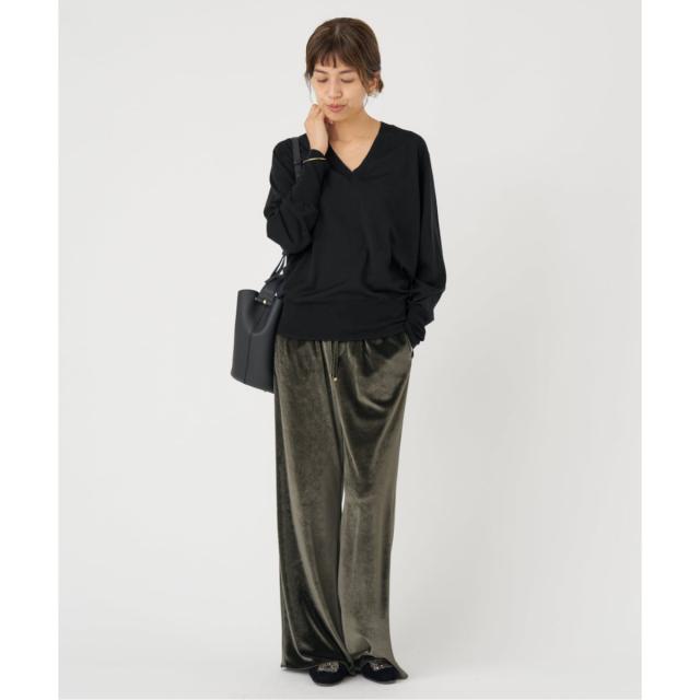 イエナ（IENA）/《追加》18G Vネックプルオーバー