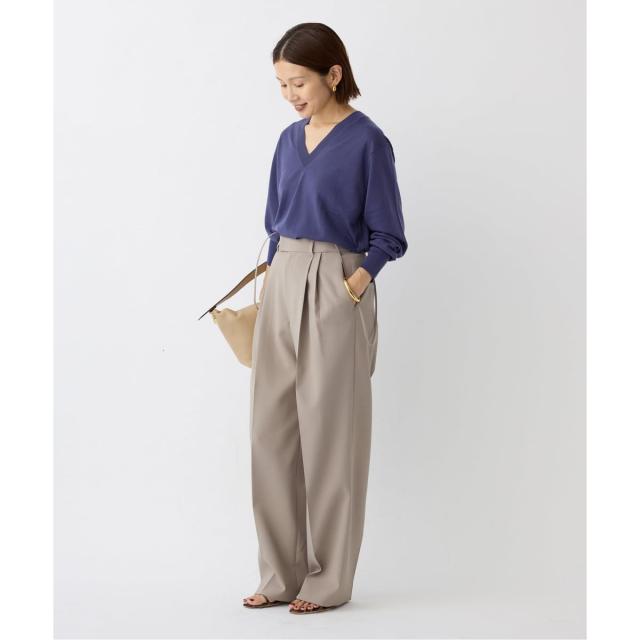 イエナ（IENA）/《追加》18G Vネックプルオーバー