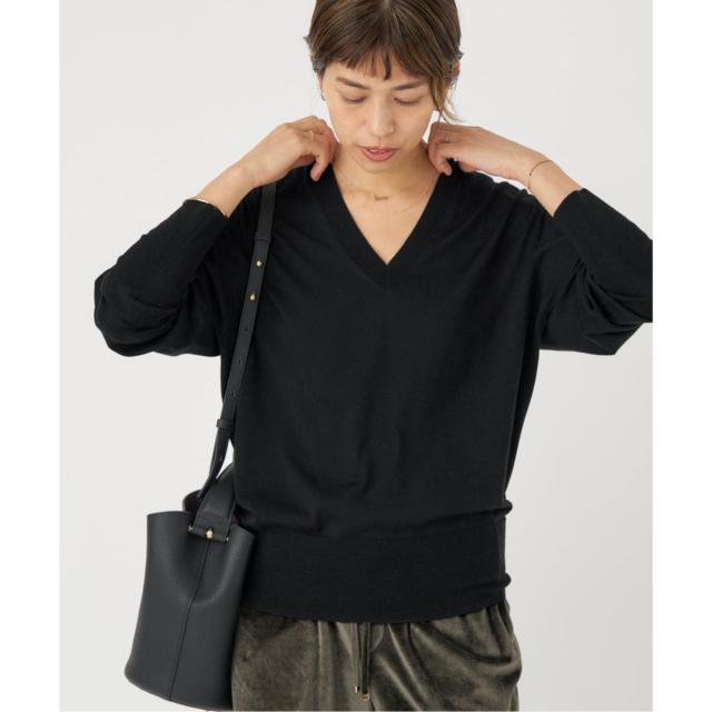 イエナ（IENA）/《追加》18G Vネックプルオーバー