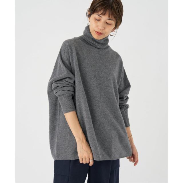 イエナ（IENA）/Fineニュージーウール ハイネックプルオーバー