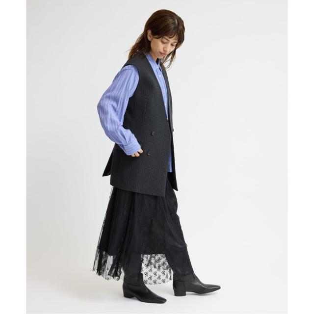 イエナ（IENA）/《追加》トリミングレーススカート