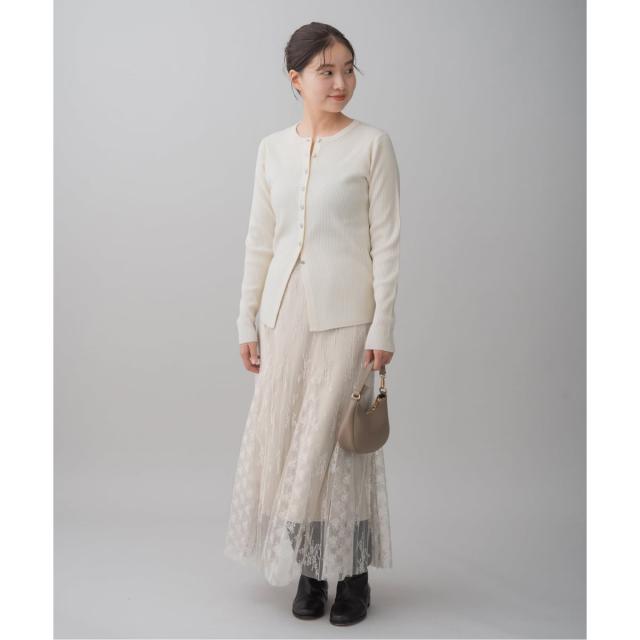 イエナ（IENA）/《追加》トリミングレーススカート